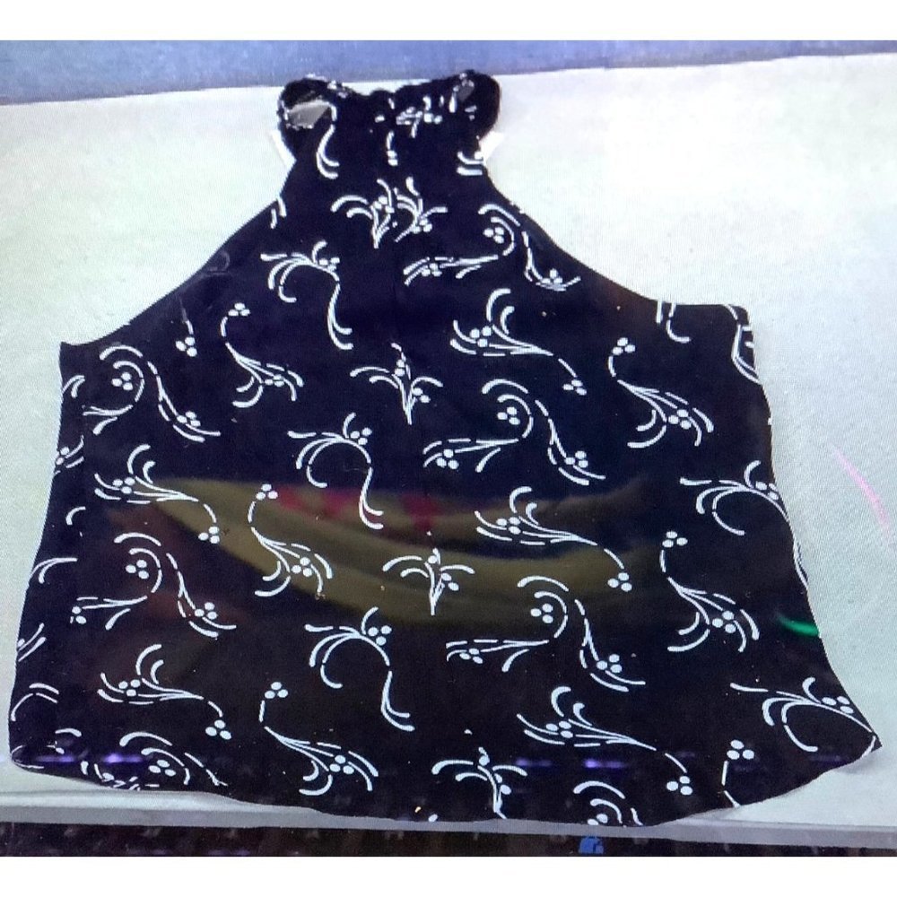 Joie Women's Black Silk Halter Blouse -- XXS -- NWTS - Picture 2 of 5